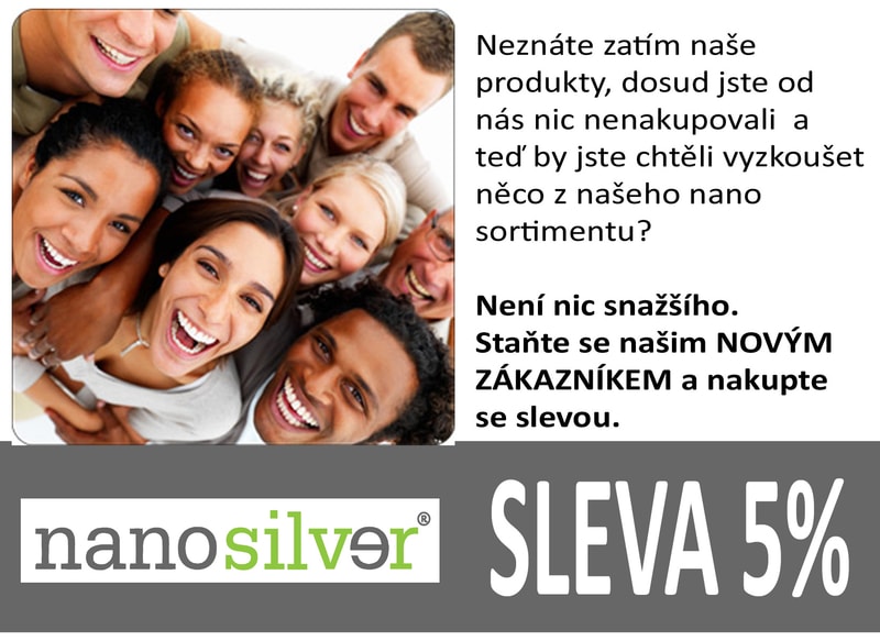 SLEVA 5% PRO NOVÉ ZÁKAZNÍKY