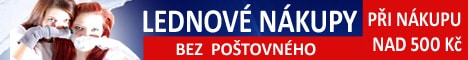 Lednové nákupy bez poštovného