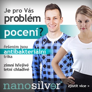Pocení a vlákna nanosilver