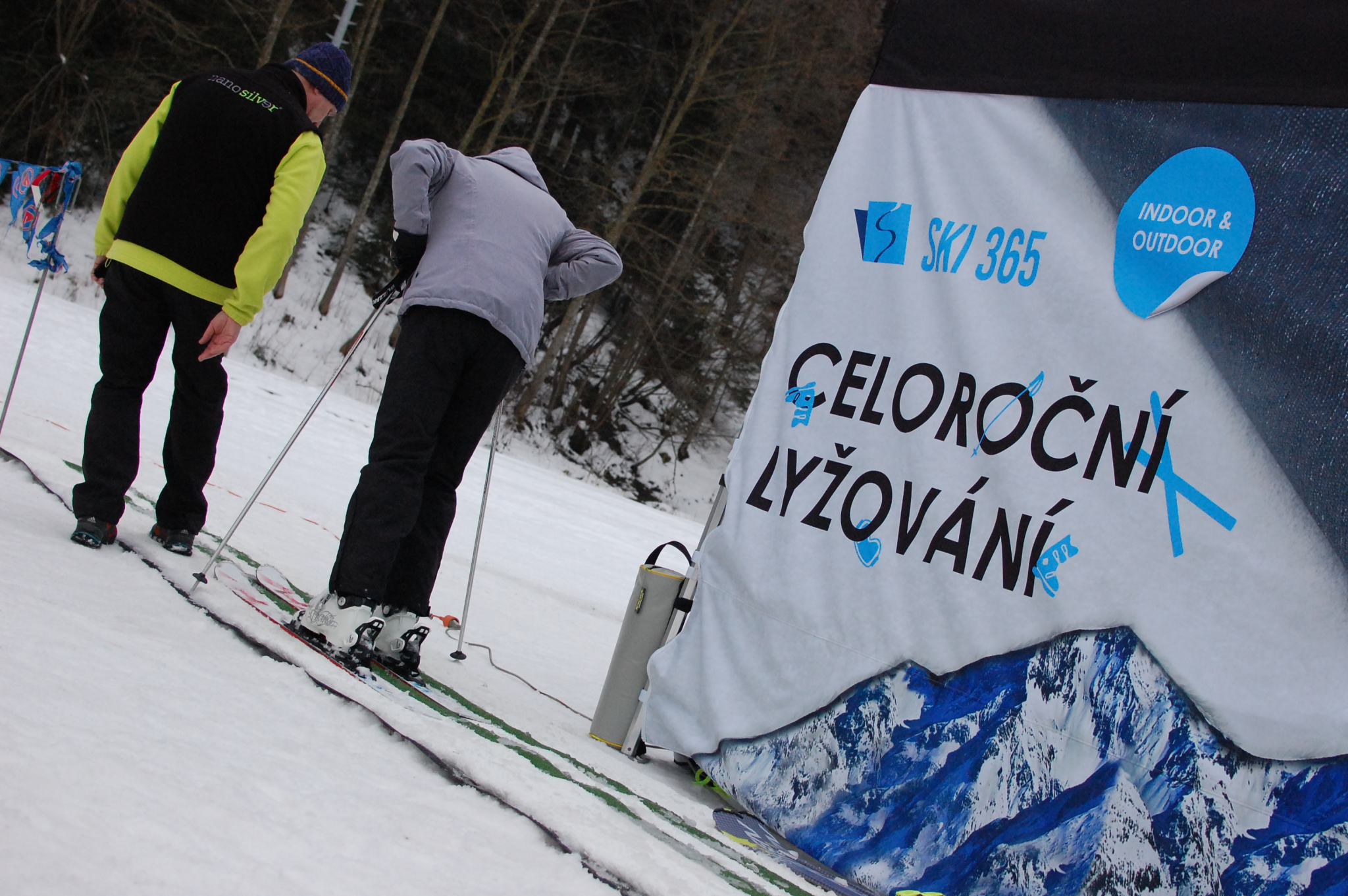 povrch pro celoroční lyžování